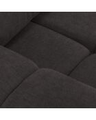 Canapé convertible avec Coffre Orsel 3 Places gris foncé - 244x107x93 cm