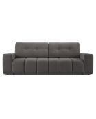 Canapé convertible avec Coffre Orsel 3 Places gris - 244x107x93 cm