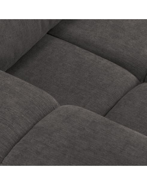 Canapé convertible avec Coffre Orsel 3 Places gris - 244x107x93 cm