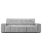 Canapé convertible avec Coffre Orsel 3 Places gris- 244x107x93 cm
