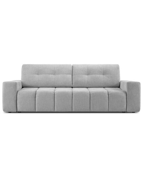 Canapé convertible avec Coffre Orsel 3 Places gris- 244x107x93 cm