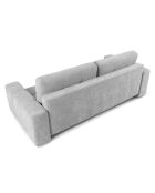 Canapé convertible avec Coffre Orsel 3 Places gris- 244x107x93 cm