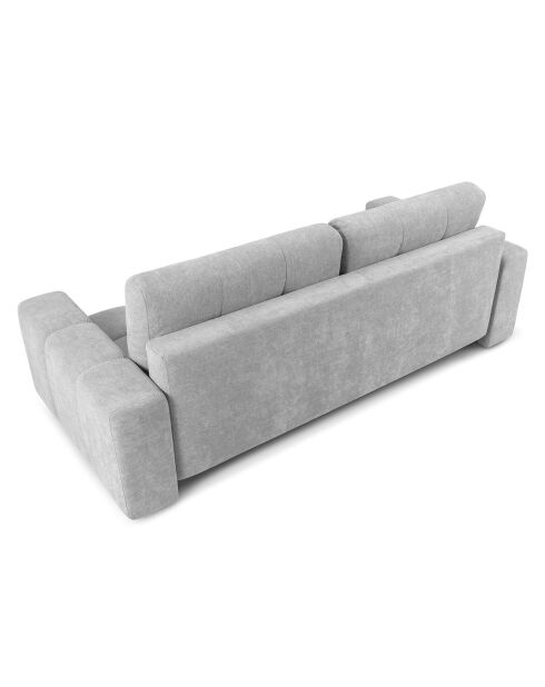 Canapé convertible avec Coffre Orsel 3 Places gris- 244x107x93 cm