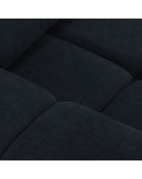 Canapé convertible avec Coffre Orsel 3 Places bleu foncé - 244x107x93 cm