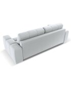 Canapé convertible avec Coffre Orsel 3 Places gris clair - 244x107x93 cm