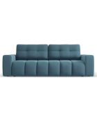 Canapé convertible avec Coffre Orsel 3 Places bleu - 244x107x93 cm