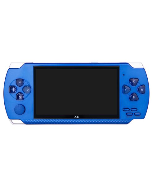 4,3-Zoll-Hand-Emulatorkonsole mit Audio-/Videoplayer und blauer Phoenix-Edition-Kamera - 19x106 cm