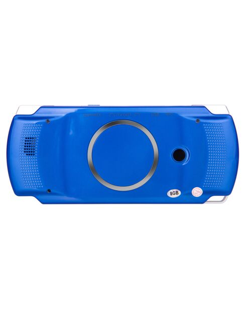Console émulateur portable 4.3 pouces avec lecteur audio/vidéo et caméra Edition Phoenix bleue  - 19x106 cm