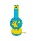 Casque stéréo filaire Pokémon Pikachu multicolore - 17x7x21 cm