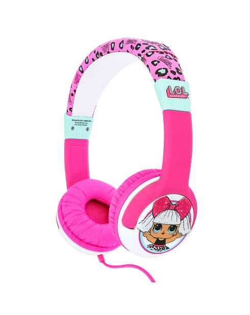Casque stéréo filaire L.O.L. Surprise! multicolore - 17x7x21 cm