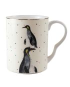 Mug en Porcelaine Pingouin Carniva blanc - 280 ml