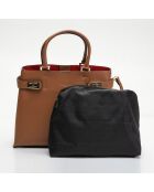 Handtasche aus Kamelleder Loire - 34,5x14x26 cm