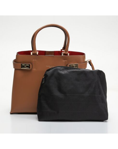 Handtasche aus Kamelleder Loire - 34,5x14x26 cm