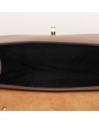 Shak Handtasche aus Kamelleder - 23,5x20x10 cm