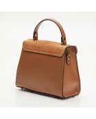 Shak Handtasche aus Kamelleder - 23,5x20x10 cm