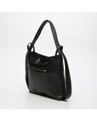 Sac à main en Cuir Teva noir - 40x36x9 cm