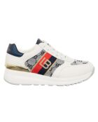 Sneakers Ossy blanc/rouge/bleu marine