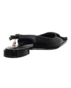 Slingbacks Eliz noires