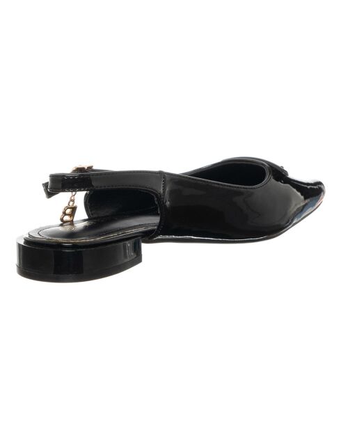 Slingbacks Eliz noires