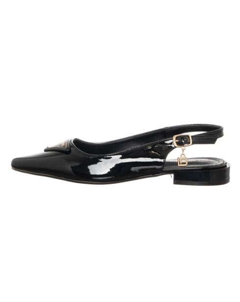 Slingbacks Eliz noires