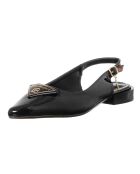 Slingbacks Eliz noires