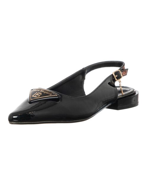 Eliz zwarte slingbacks