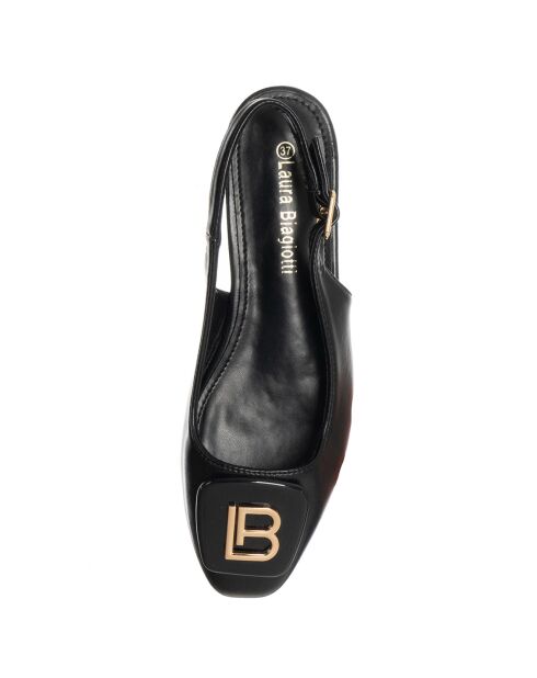 Slingbacks Esio noires