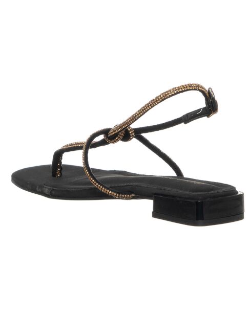 Sandales Rolia noir/doré
