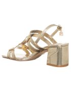 Sandales Tosu dorées - Talon 6 cm