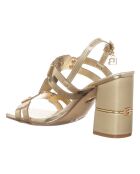 Sandales Gata dorées - Talon 8.5 cm