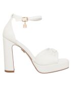 Sandales Eloa blanches - Talon 11 cm