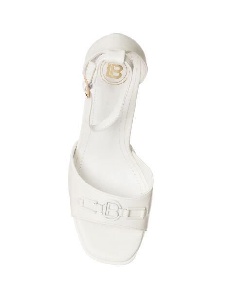 Sandales Eloa blanches - Talon 11 cm