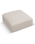 Pouf Esther beige - 100x100x41 cm