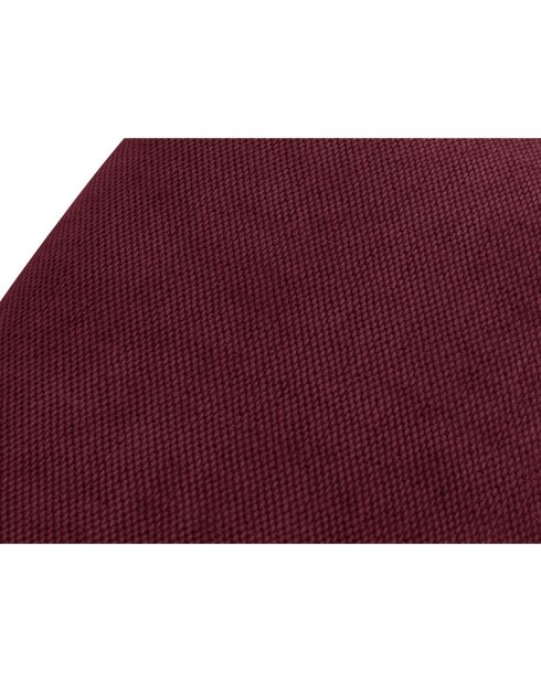Pouf Esther bordeaux - 100x100x41 cm