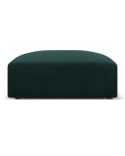 Pouf Esther vert bouteille - 100x100x41 cm