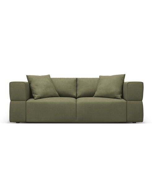 Canapé Esther 3 Places vert clair - 214x103x78 cm