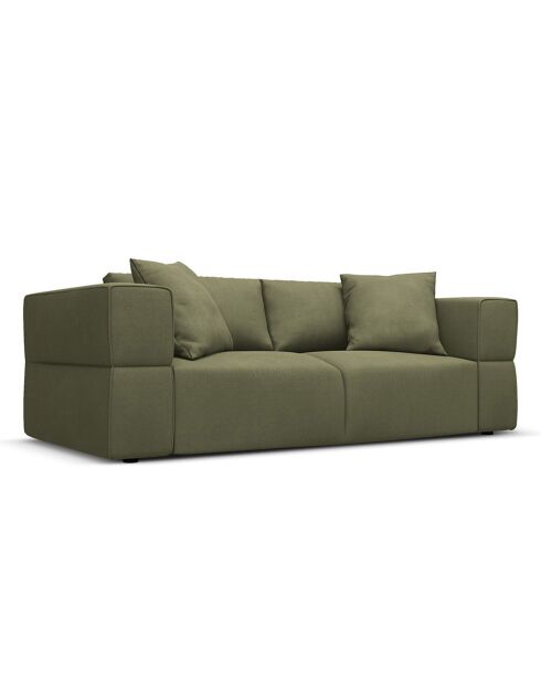 Canapé Esther 3 Places vert clair - 214x103x78 cm