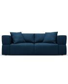 Canapé Esther 3 Places bleu roi - 214x103x78 cm