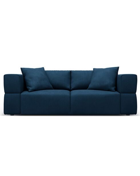 Canapé Esther 3 Places bleu roi - 214x103x78 cm