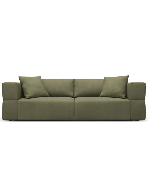 Canapé Esther 4 Places vert clair - 248x103x78 cm