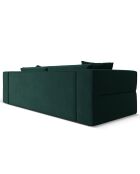Canapé Esther 4 Places vert bouteille - 248x103x78 cm