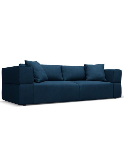 Canapé Esther 4 Places bleu roi - 248x103x78 cm