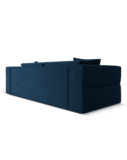 Canapé Esther 4 Places bleu roi - 248x103x78 cm