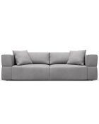 Canapé Esther 4 Places gris clair - 248x103x78 cm