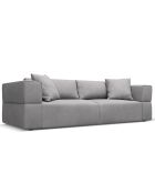 Canapé Esther 4 Places gris clair - 248x103x78 cm