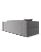 Canapé Esther 4 Places gris clair - 248x103x78 cm