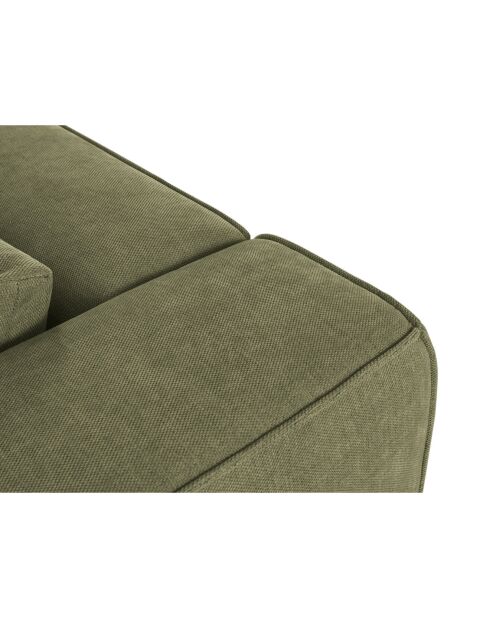 Canapé d'angle Gauche Esther 4 Places vert clair - 305x175x78 cm