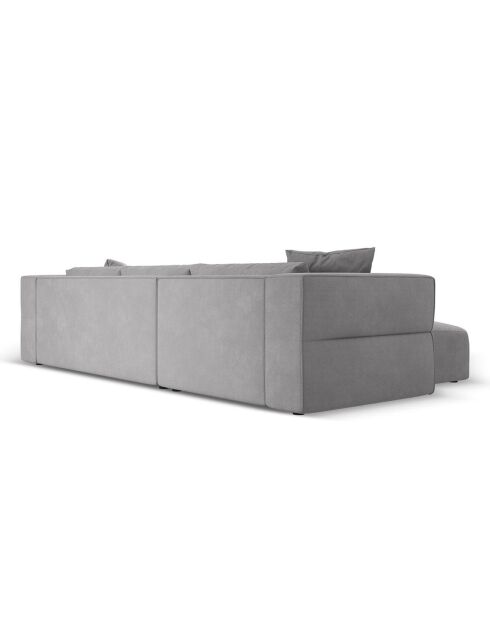 Canapé d'angle Gauche Esther 4 Places gris clair - 305x175x78 cm