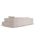 Canapé d'angle Droit Esther 4 Places beige - 305x175x78 cm