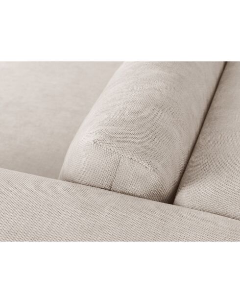 Canapé d'angle Droit Esther 4 Places beige - 305x175x78 cm